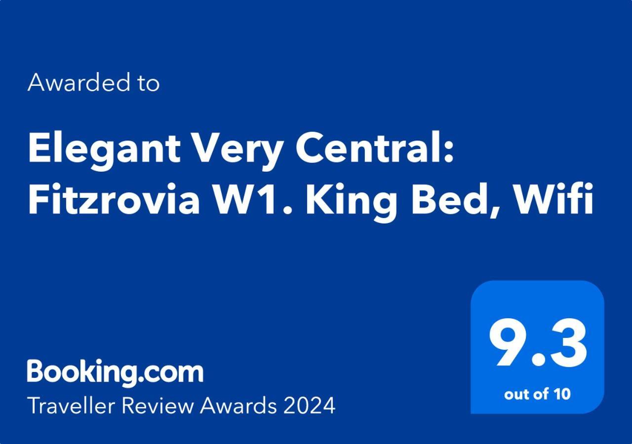 Elegant Very Central: Fitzrovia W1. King Bed, Wifi Londýn Exteriér fotografie